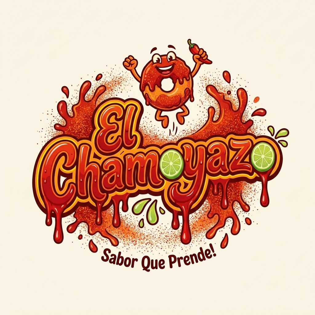 El Chamoyazo Mascot Logo