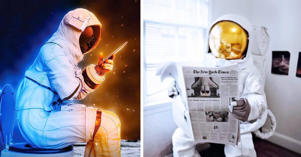 ¿Cómo cagarán los astronautas en la Luna?