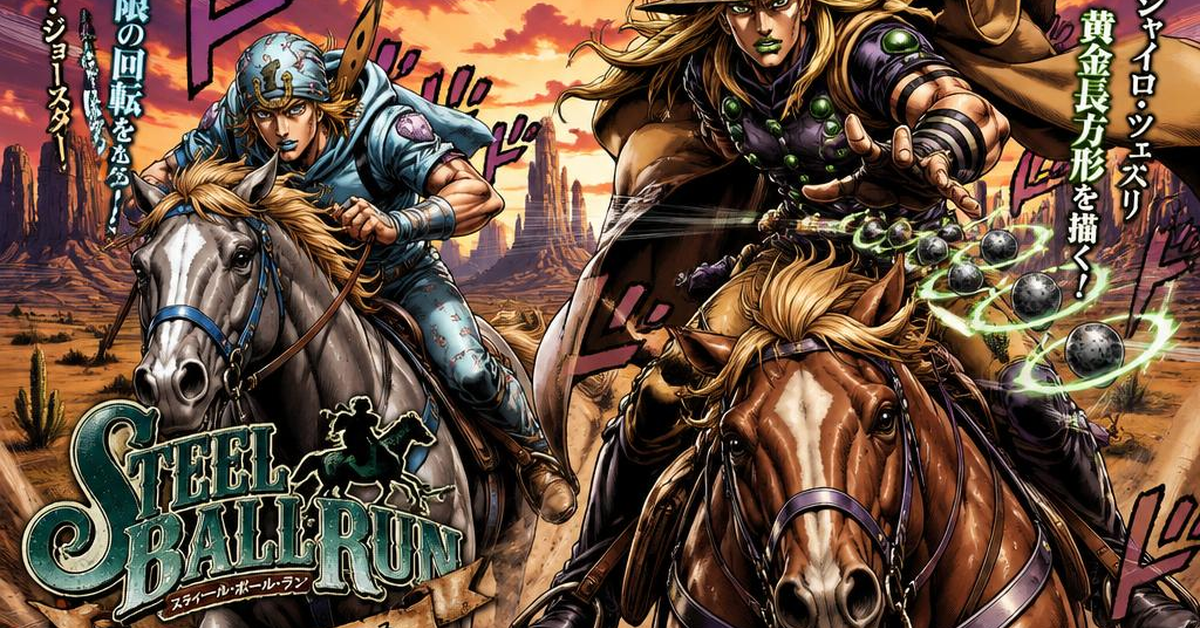 JoJo’s Bizarre Adventure: Steel Ball Run en Netflix — Todo lo que Debes Saber